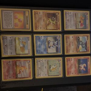103 Vintage Pokémon cards
